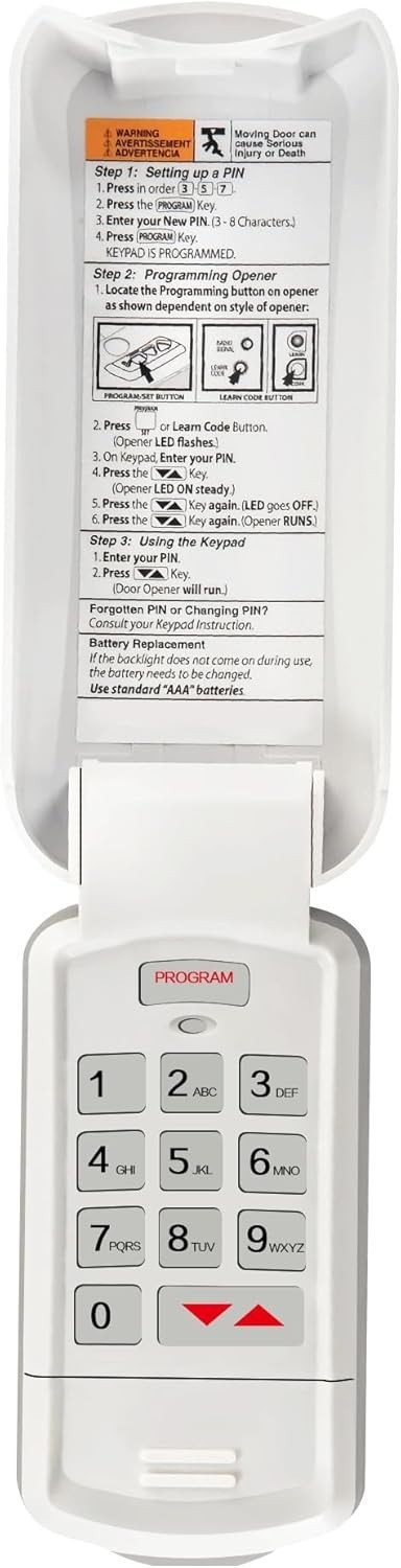 Overhead Door Garage Door Opener Keypad OKP-BX Wireless【10 Year Warranty】