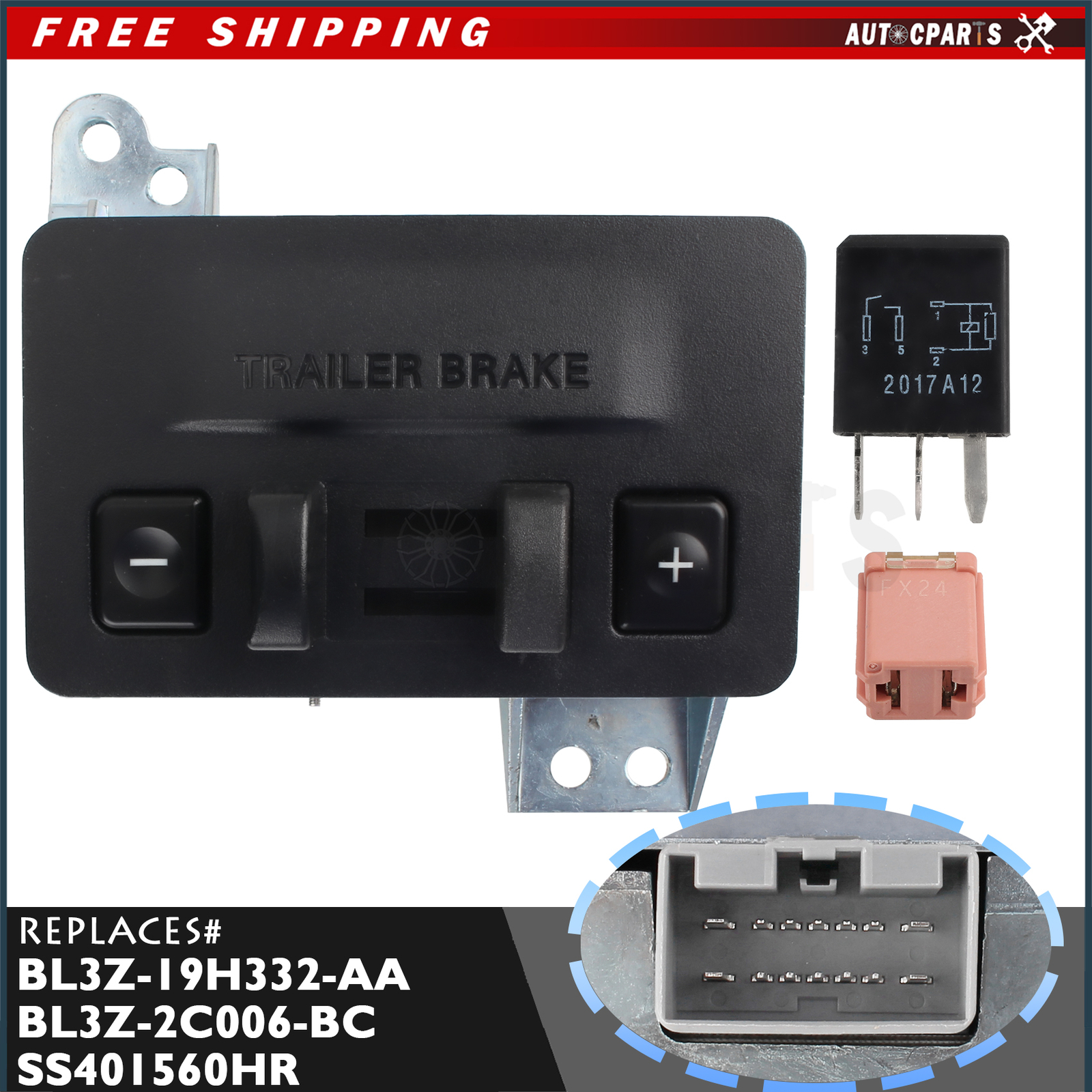 11 thru 14 F-150 F150 For Ford Factory Dash Trailer Brake Controller Kit New