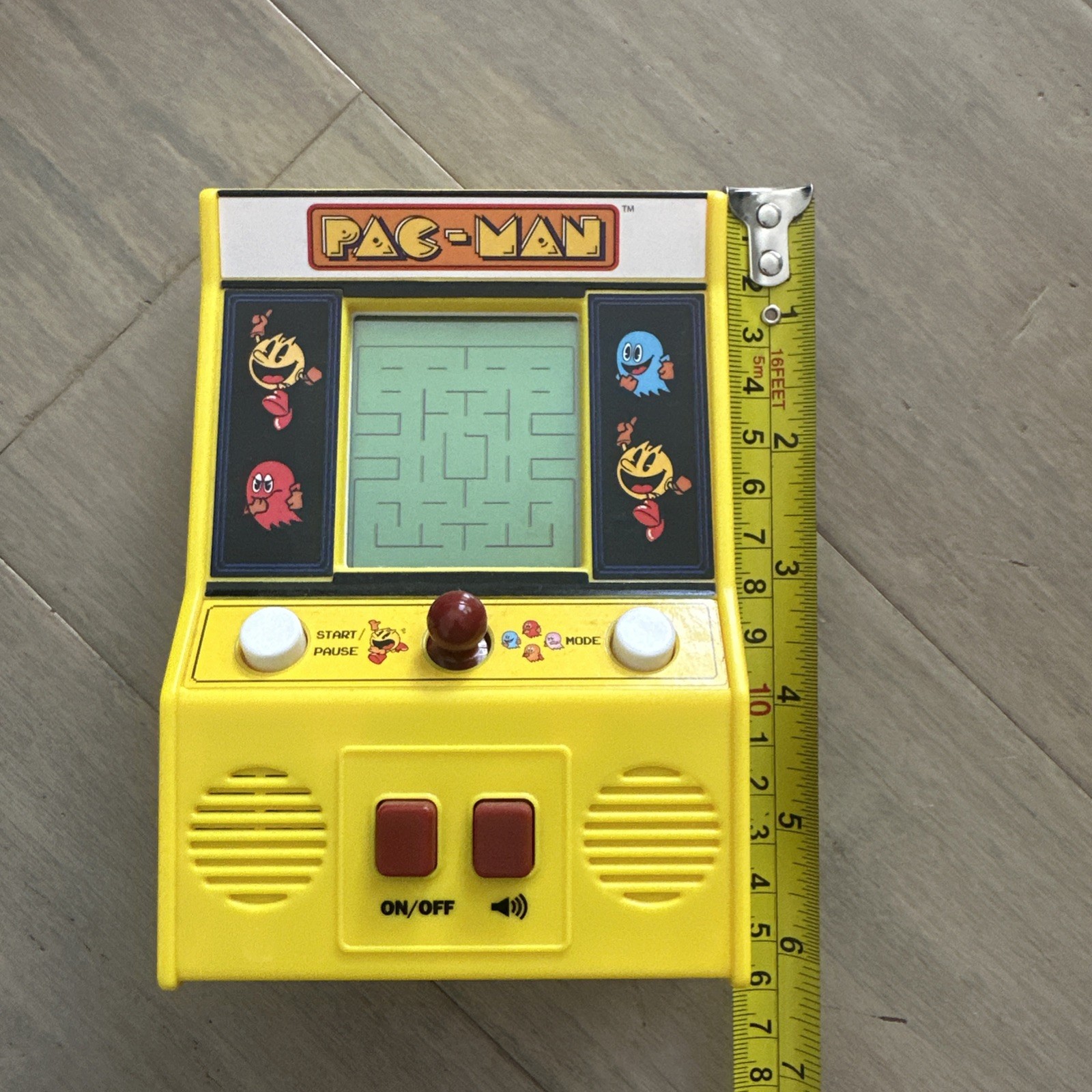 Bandai Namco Classics Pac-Man Retro Handheld Mini Arcade Game Basic Fun WORKING