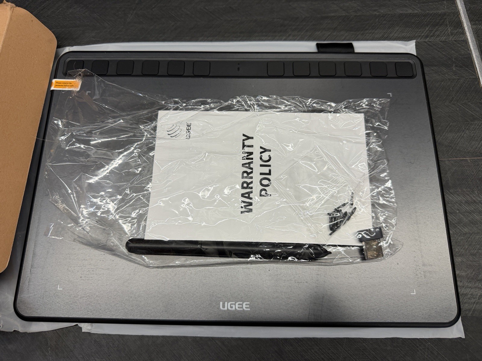 UGEE S1060W Graphics Drawing Tablet W/Pen USB - Open Box Unused New