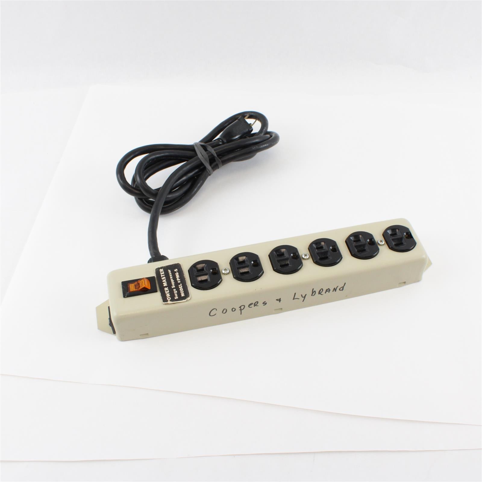 PowerMaster PM6-S SL Waber Surge Suppressor Power Strip