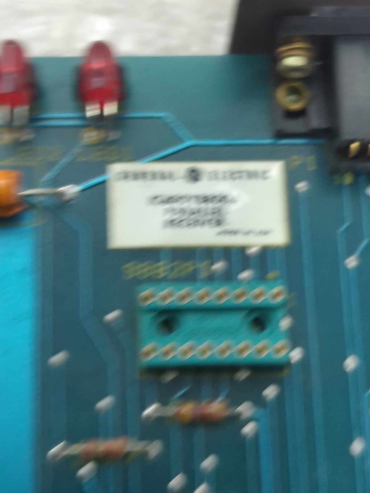 GE,IC600YB800A,PARALLEL RECIEVER BOARD PRE-OWNED