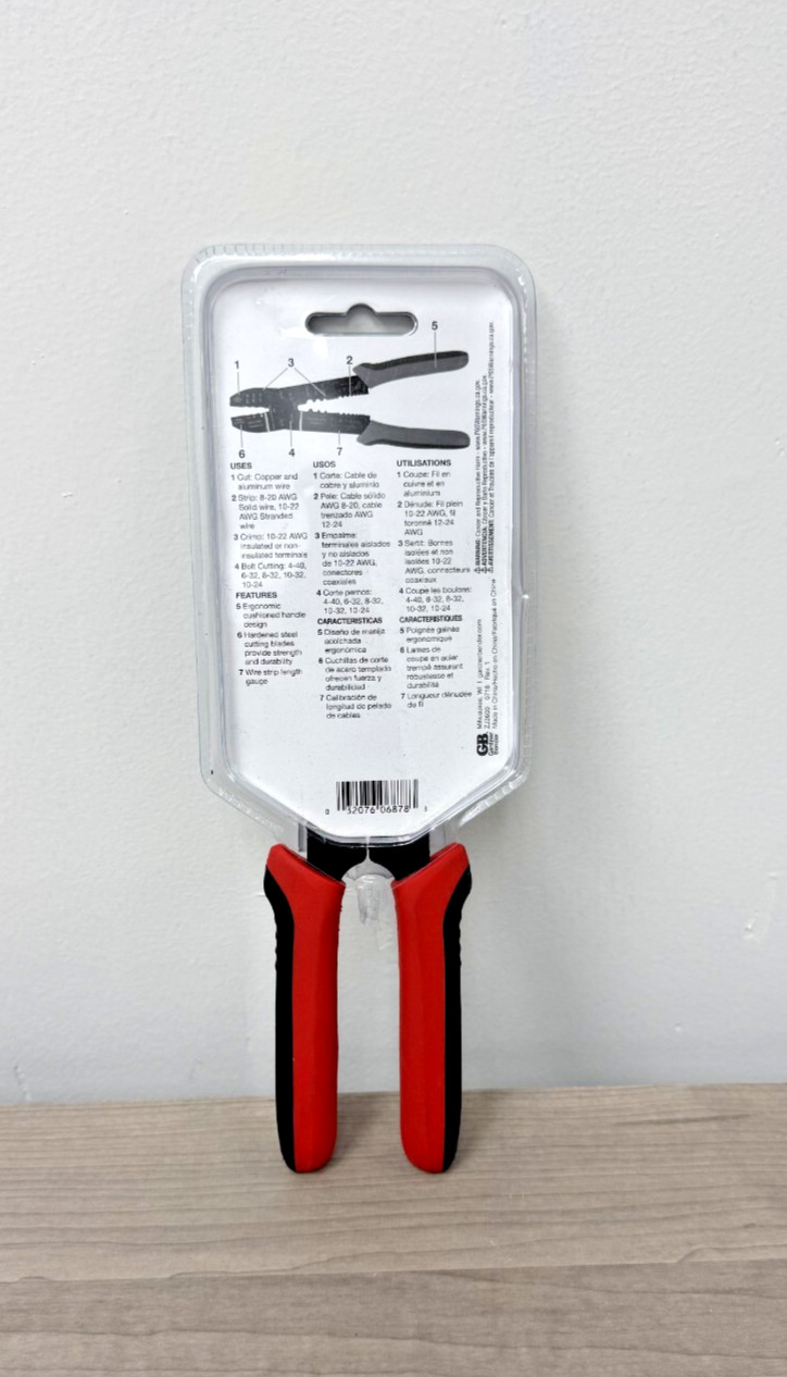 Multi-Purpose Crimper & Stripper Tool
