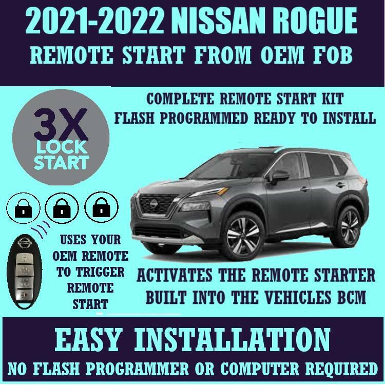 Plug & Play Remote Start 2021 Fits NISSAN ROGUE
