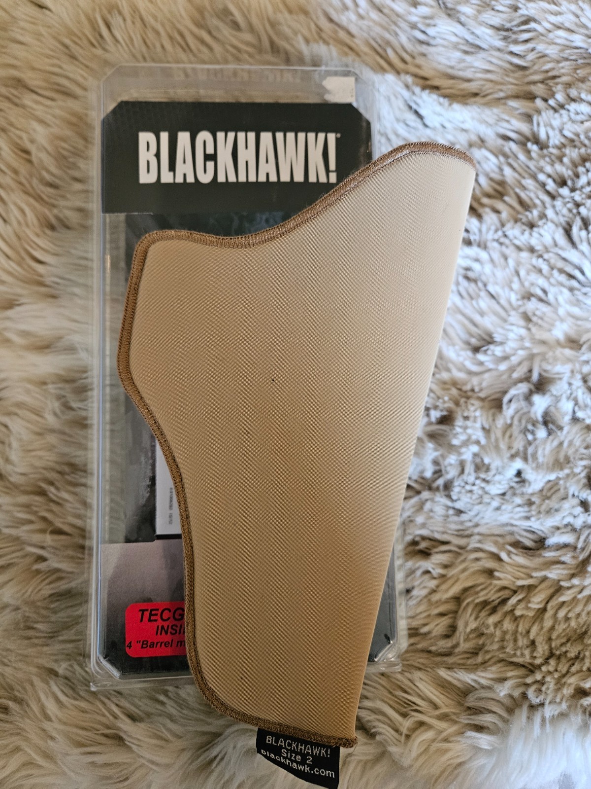BlackHawk TECGRIP Holster IWB 4" Barrel Fits S&W 686 66 Ruger GP100 SP101 & Sim.