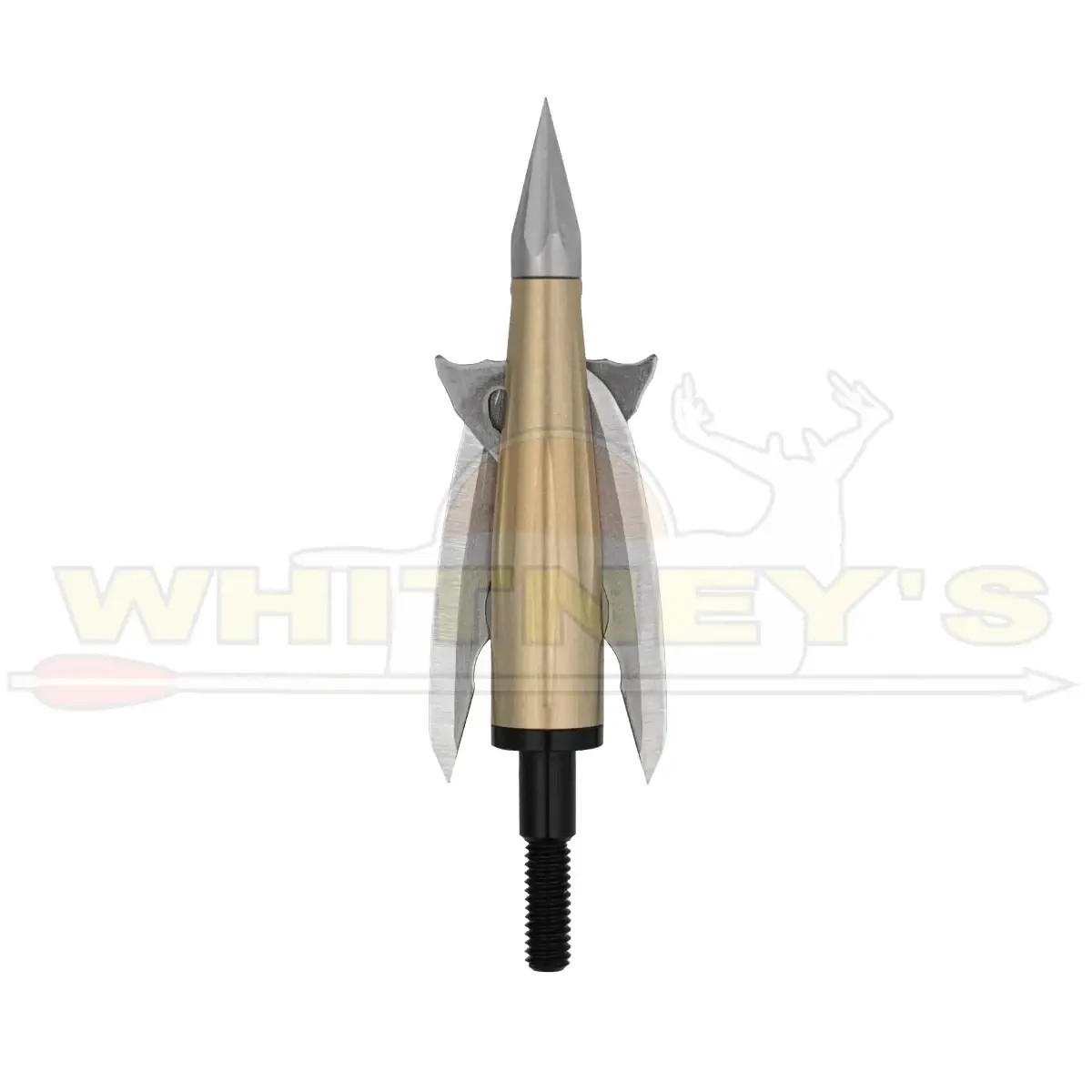 Bowmar Beast Broadheads - 2.3in - 100gr. - 2 blade - 3pk - 3PACK-100G-2.3IN