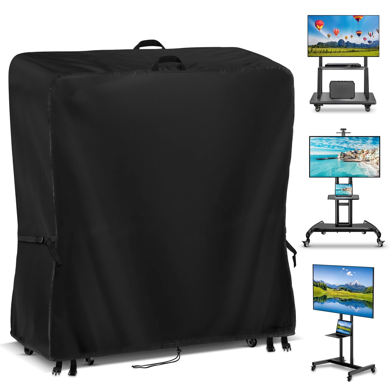 Kingling Outdoor TV Cover 40 Inch Weatherproof Waterproof TV Stand Cover for Out