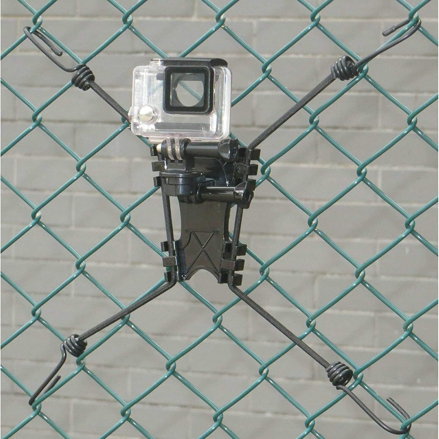 Fence Mount Holder for Cameras and Smartphones - Black
