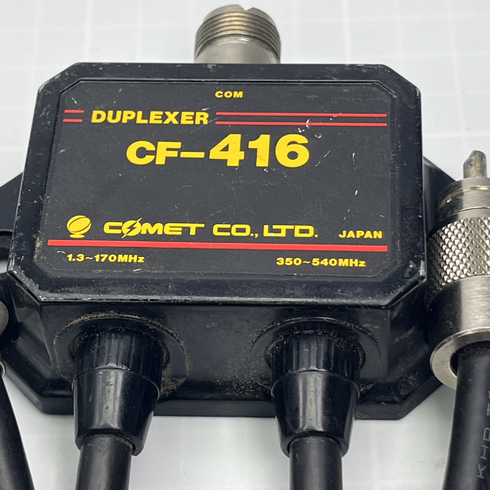 COMET CF-416B Duplexer 1.3-170MHz/350-540MHz