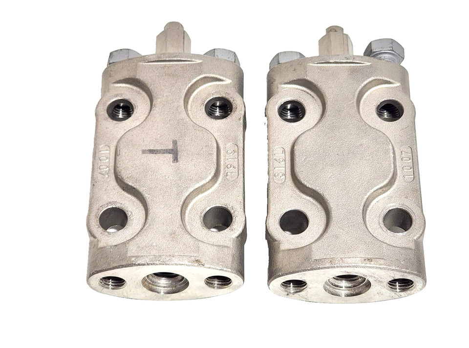 ABB Ansea Brown Boveri 316L Manifold -LOT OF 2 - SED WORKING