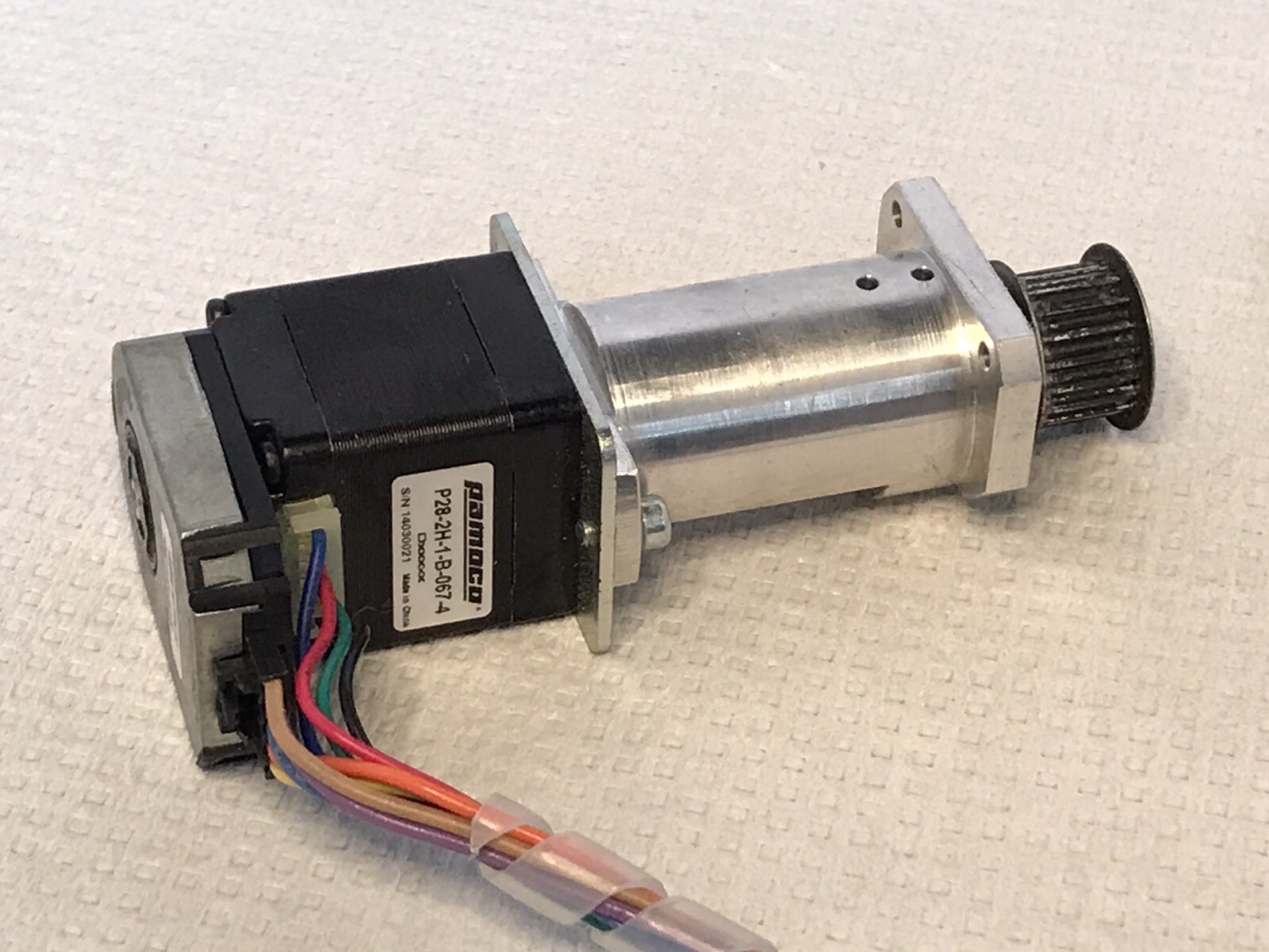 Pamoco Lin P28-2H-1-B-067-4 Stepper Motor w/ AMT102-V-3414 Encoder
