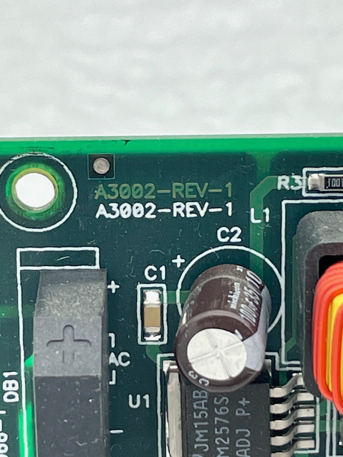 Controls Group Inc. A3002-REV-1 Power Supply Circuit Board CGI Registration