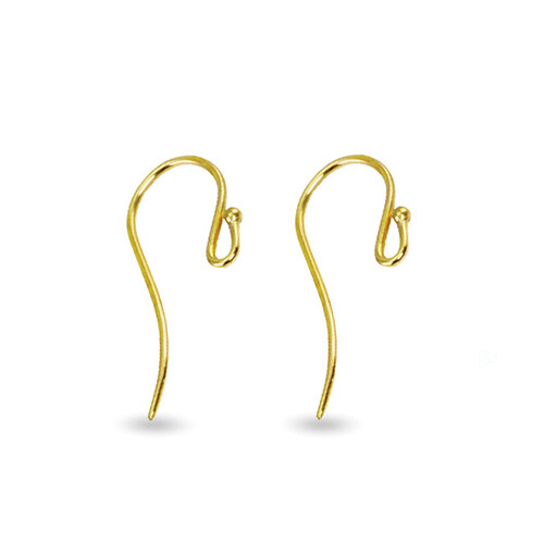 9ct Gold Earwires - various sizes