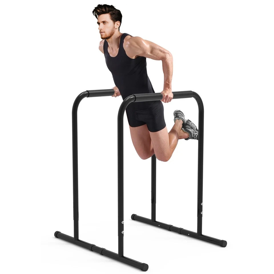 Adjustable Dip Stand 300LB Weight Capacity Dip Frame Training Support