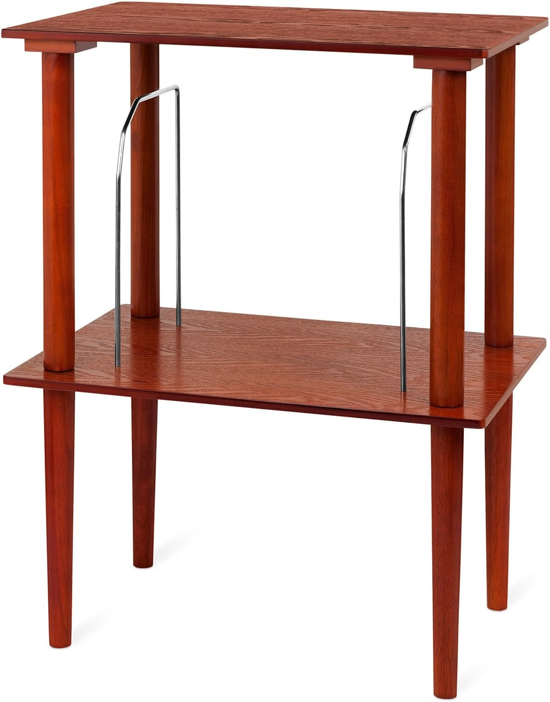 Wooden Record Stand – Companion Piece for  Music Centre, Holds over 50 Vinyl Rec