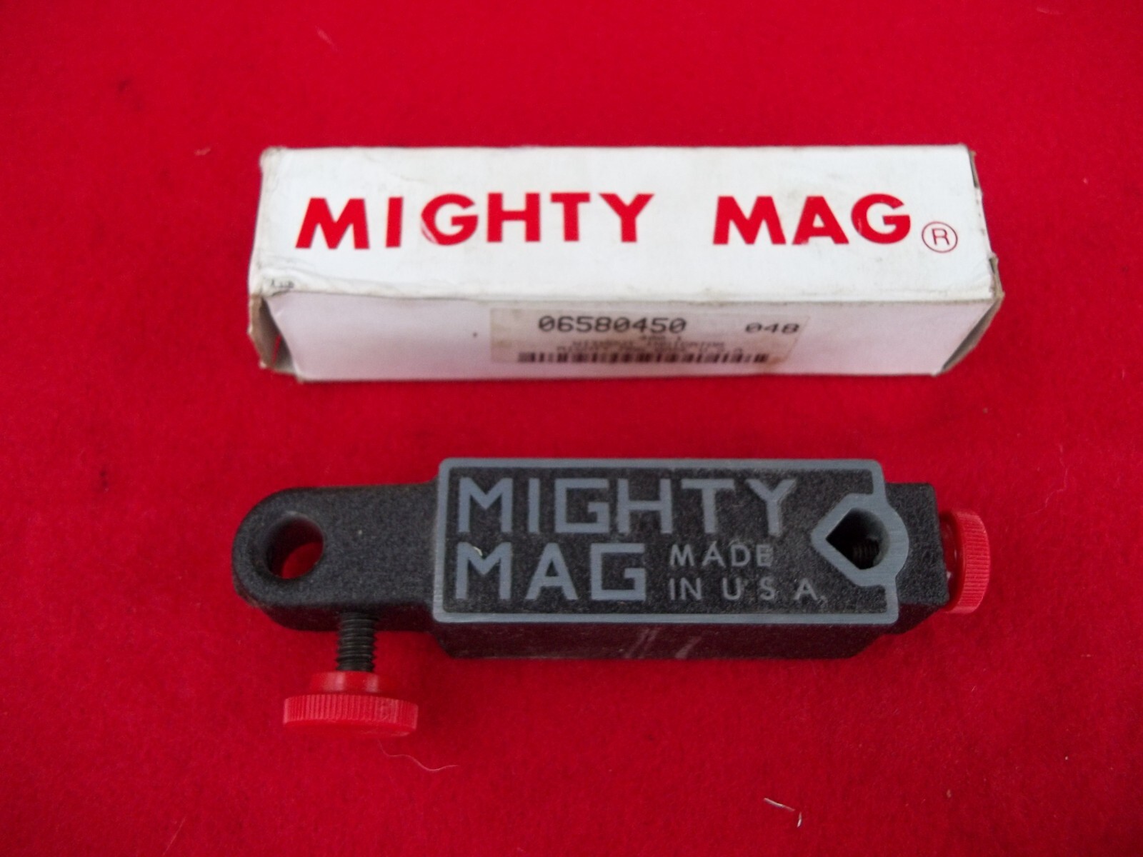 NEW MIGHTY MAG WESTHOFF MAGNETIC BASE INDICATOR HOLDER 400-1  USA MACHINST TOOLS