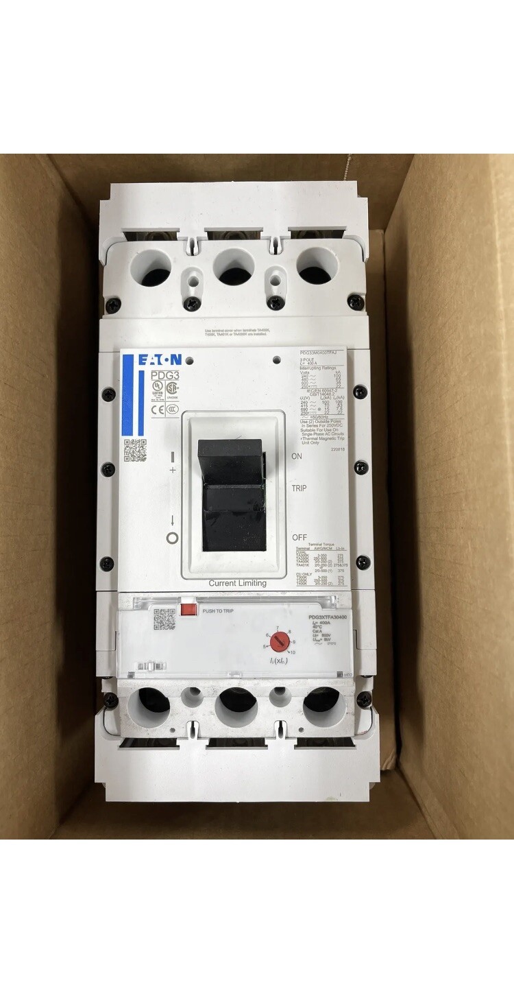 Eaton PDG33M0400TFAJ  Circuit Breaker New In Box
