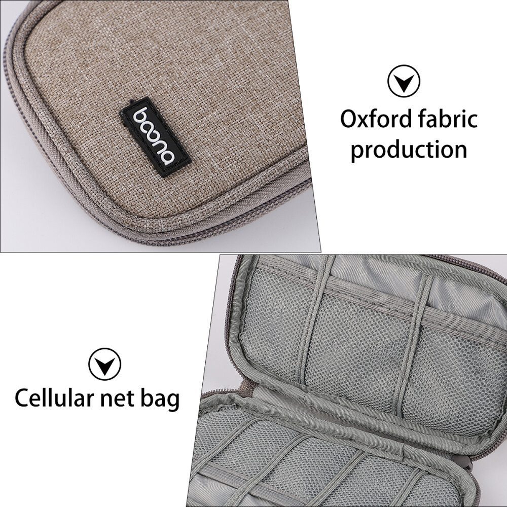 Storage Bag for USB Flash Drive Electronic Accessories Organizer Storage Holder