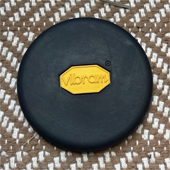 Vibram black mini disc disc golf mini vibram