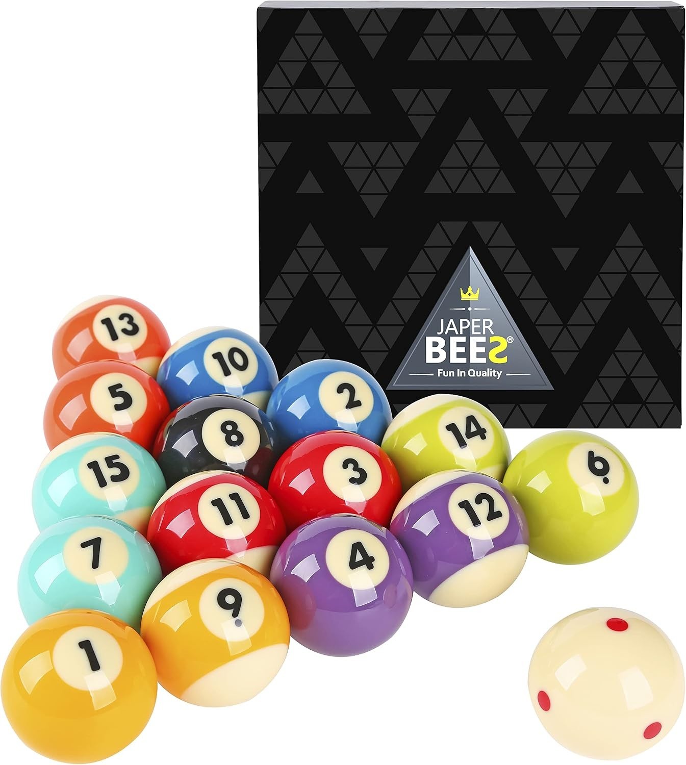 16-Piece Regulation Billiard Balls