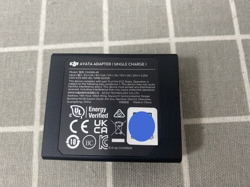 Genuine DJI Avata 45W Power Adapter Charger(Single Charge)