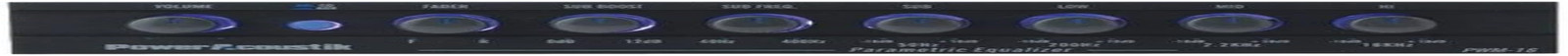 PWM-16 Pre-Amp Equalizer, Standard Packaging