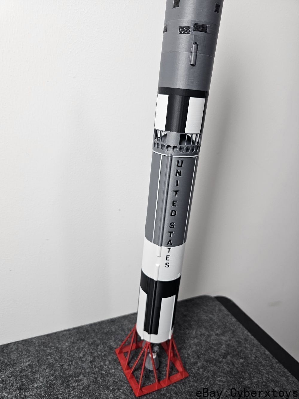 1:60 Scale NASA Gemini Titan II Rocket Model – Fully Painted, 22" Length