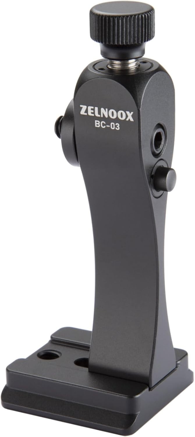 Binocular Tripod Adapter, Detachable ARCA Dovetail Quick Release Plate, 1/4" ...