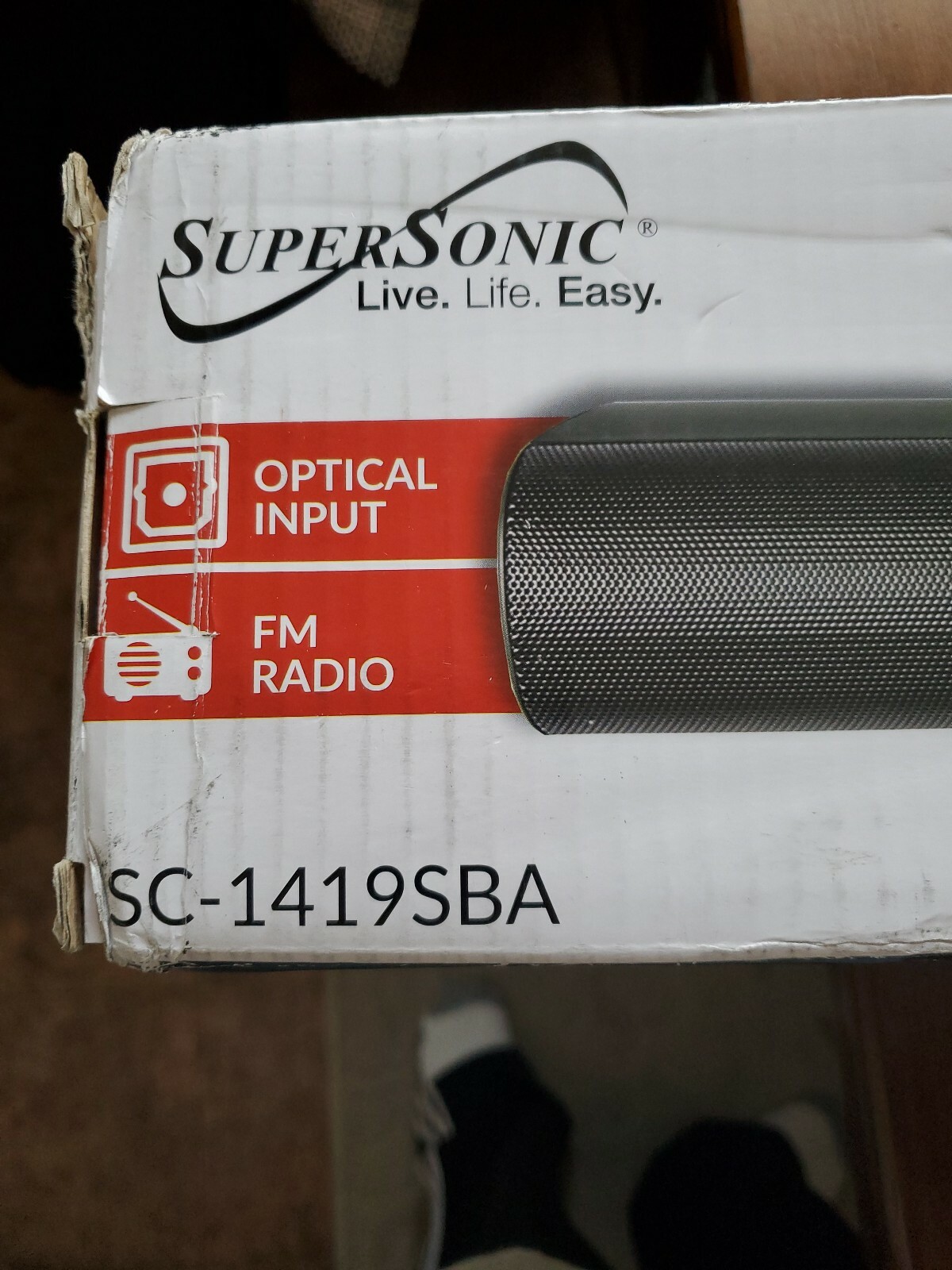 Supersonic 37 Soundbar With Amazon Alexa