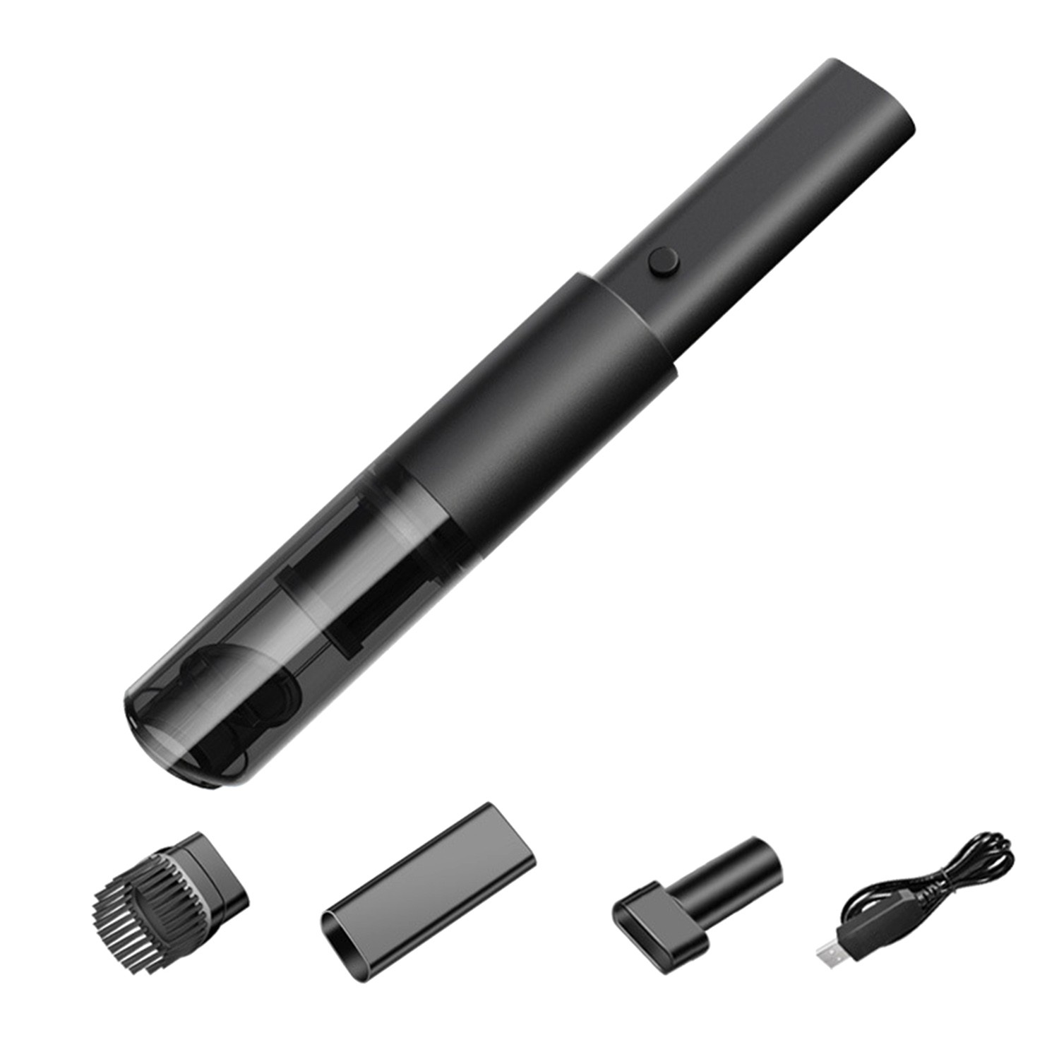 1pc Wireless Car Mounted Vacuum Cleaner, High-power 120W For Car