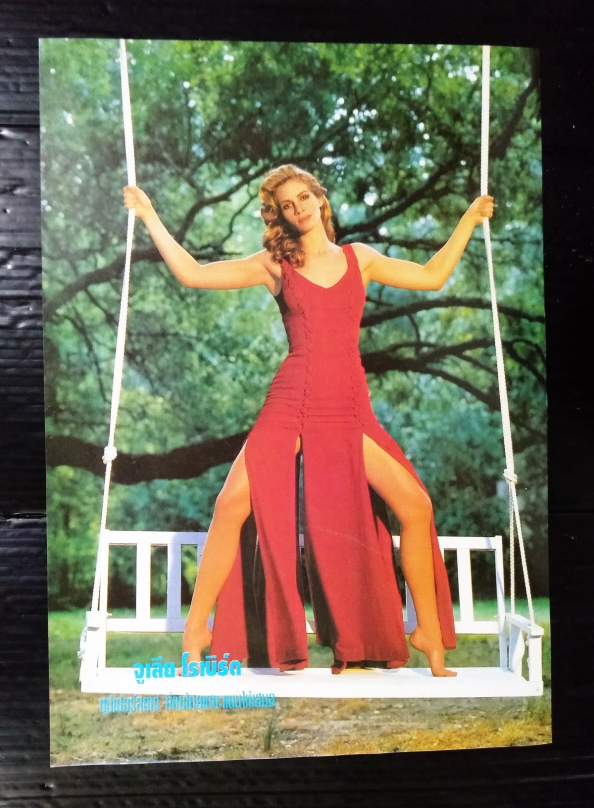 Julia Roberts Vintage Thailand ONLY 1 COLOR PAGE MEGA RARE!!!