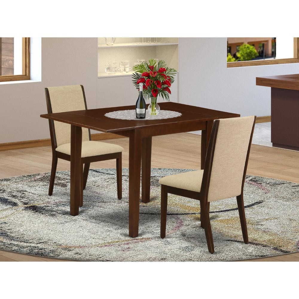Dining Room Set Mahogany, NDLA3-MAH-04