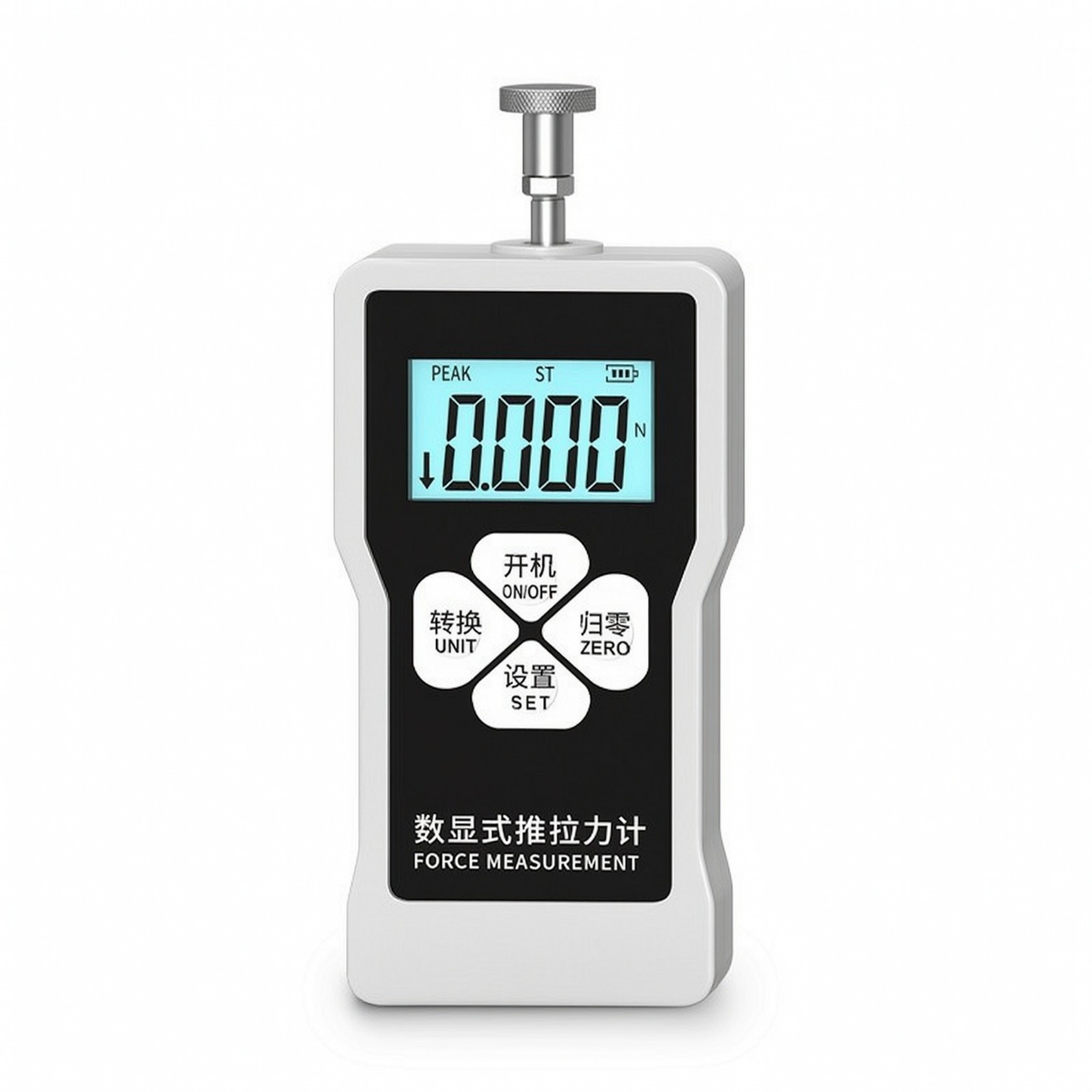 Push Pull Force Gauge Backlit Digital Force Gauge Exacting for Inspectors
