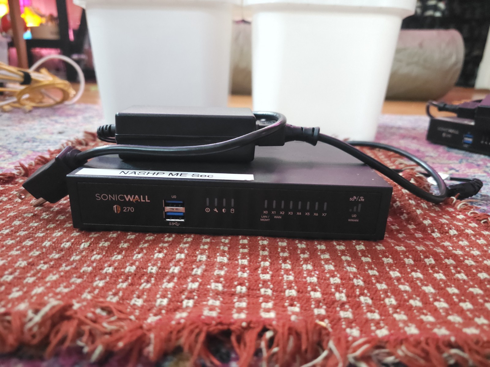 SonicWALL 270 Firewall Network Security Appliance VPN Device
