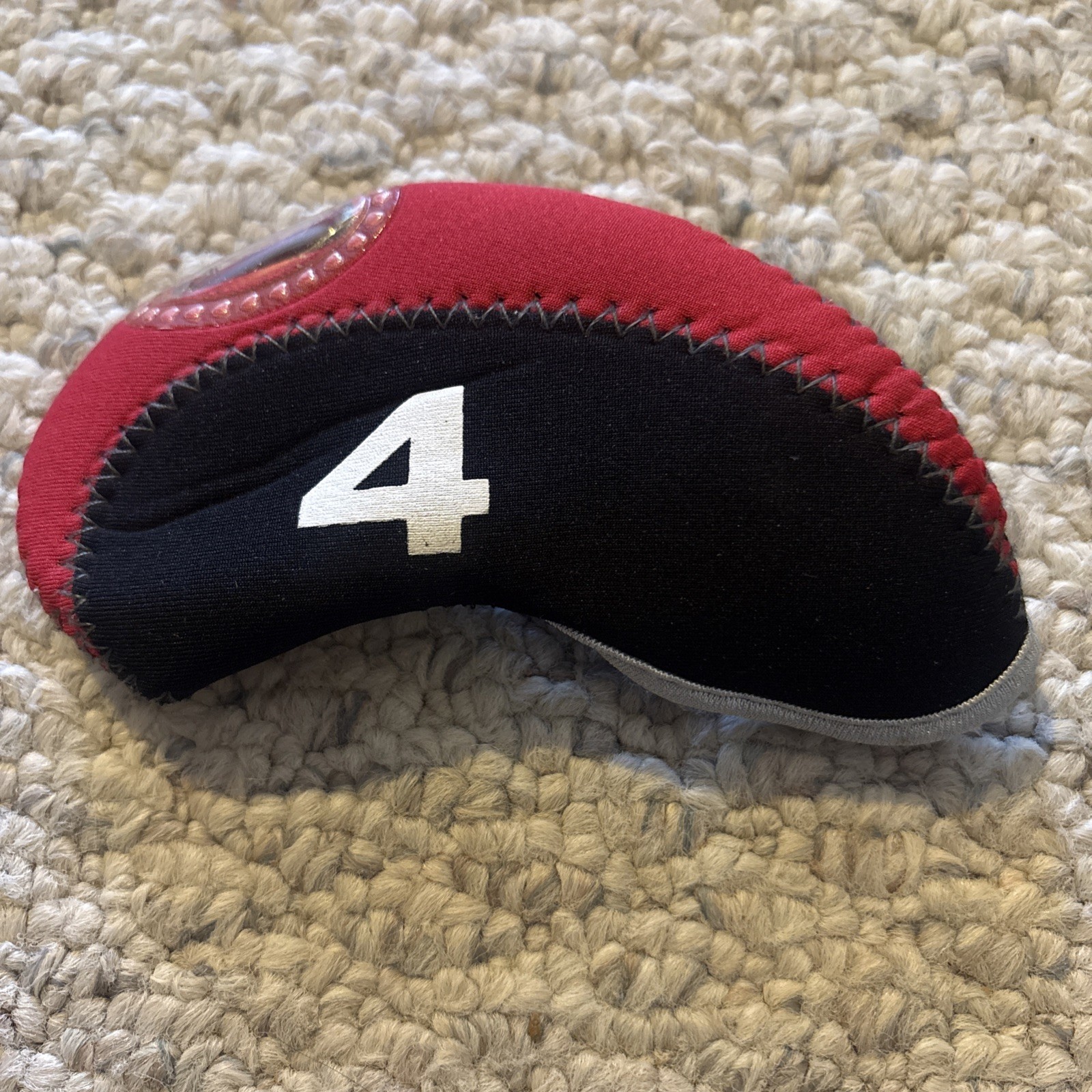 Iron Head-Cover Window Red And Black RH Or LH 4