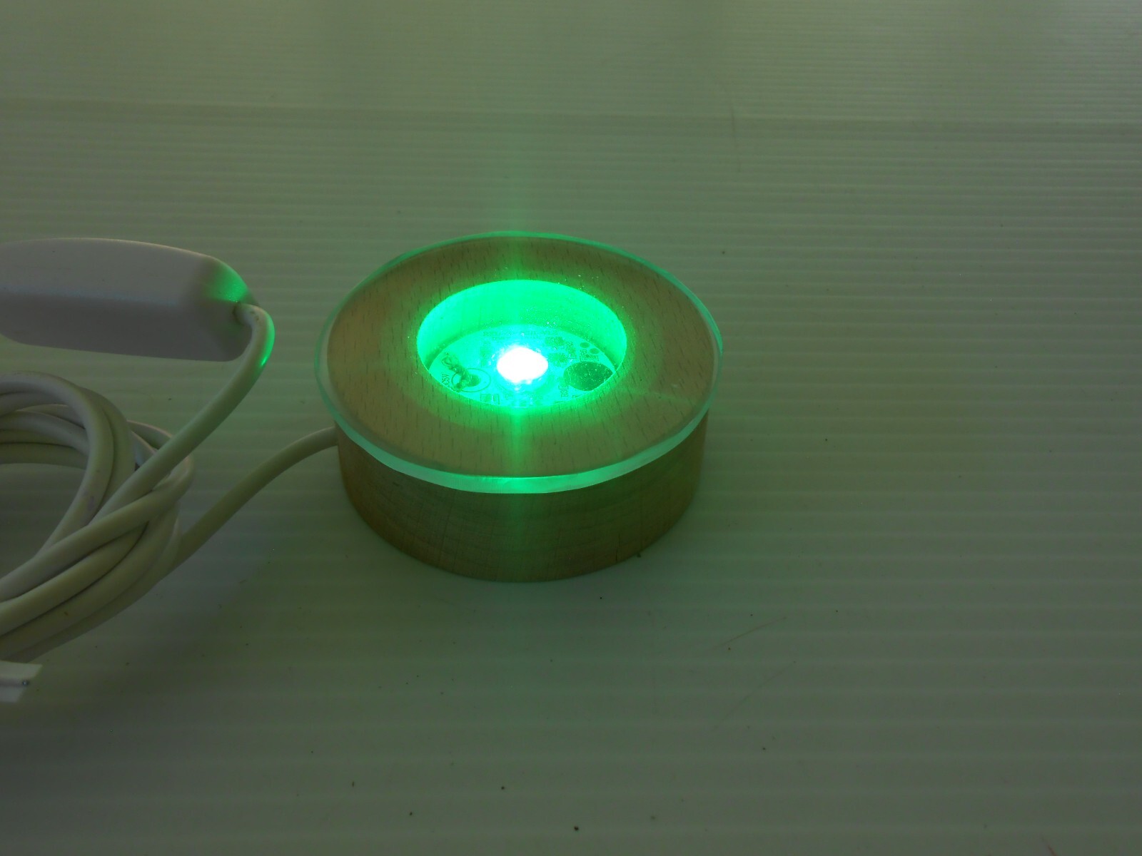 Color Changing L E D Glow Base T-1062