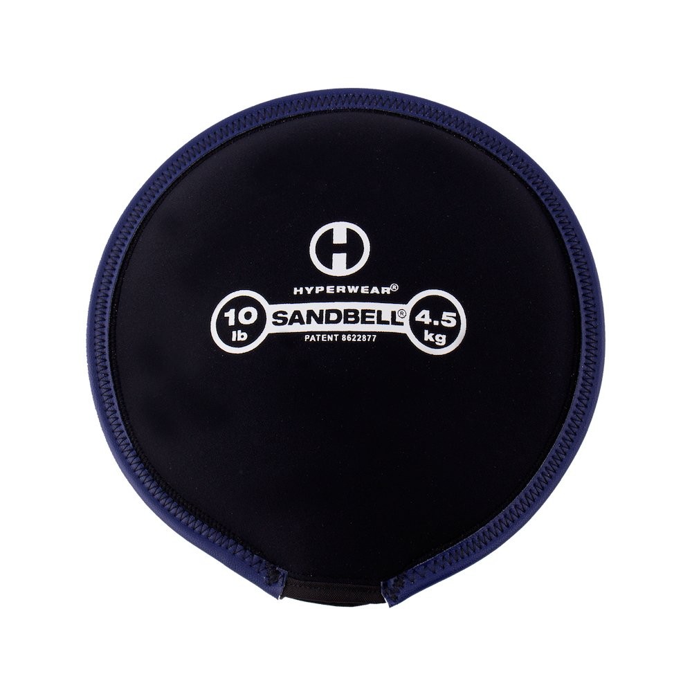 SandBell® Soft Sandbag Weight – PreFilled 10 lb – Electric Blue