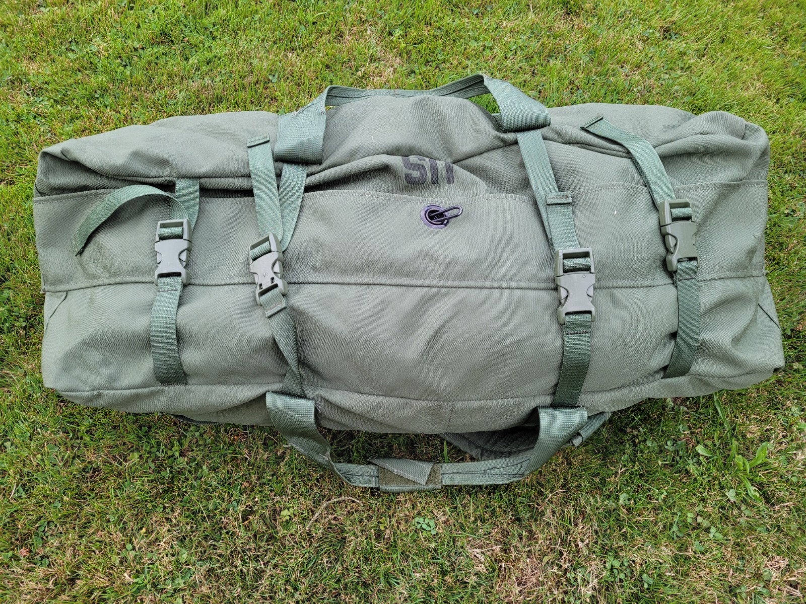 Improved Duffel Bag USGI Deployment Travel OD Duffle 2 FOR $50 Ships FREE