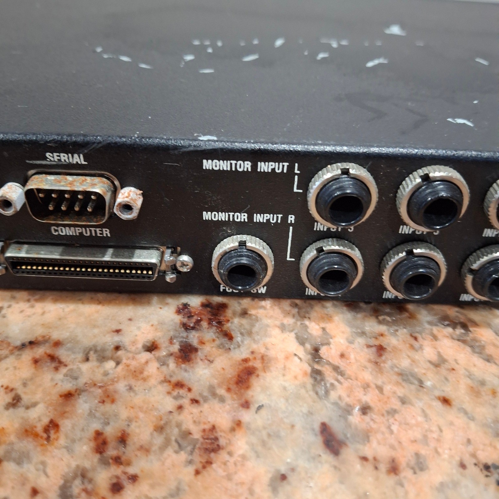 Digidesign Digi 001 PCI Audio Interface Blue Silver 2-Channel Preamp MIDI I/O