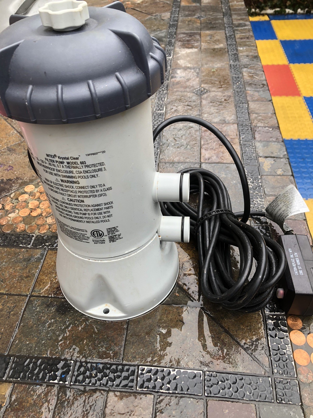 Inter Kristal Klear Pool Filter Pump
