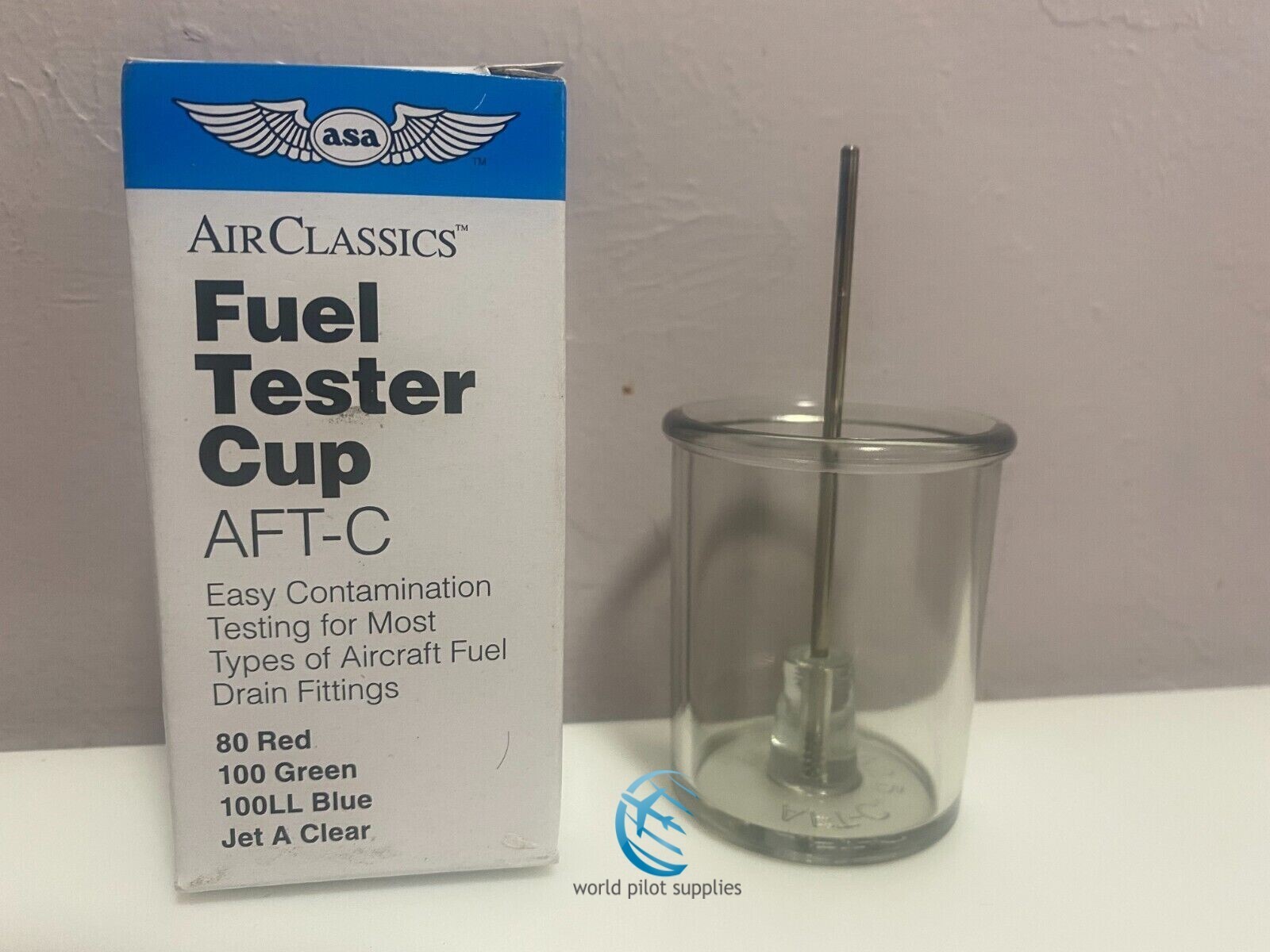 ASA AIRCRAFT FUEL TESTING CUP p/n ASA-AFT-C