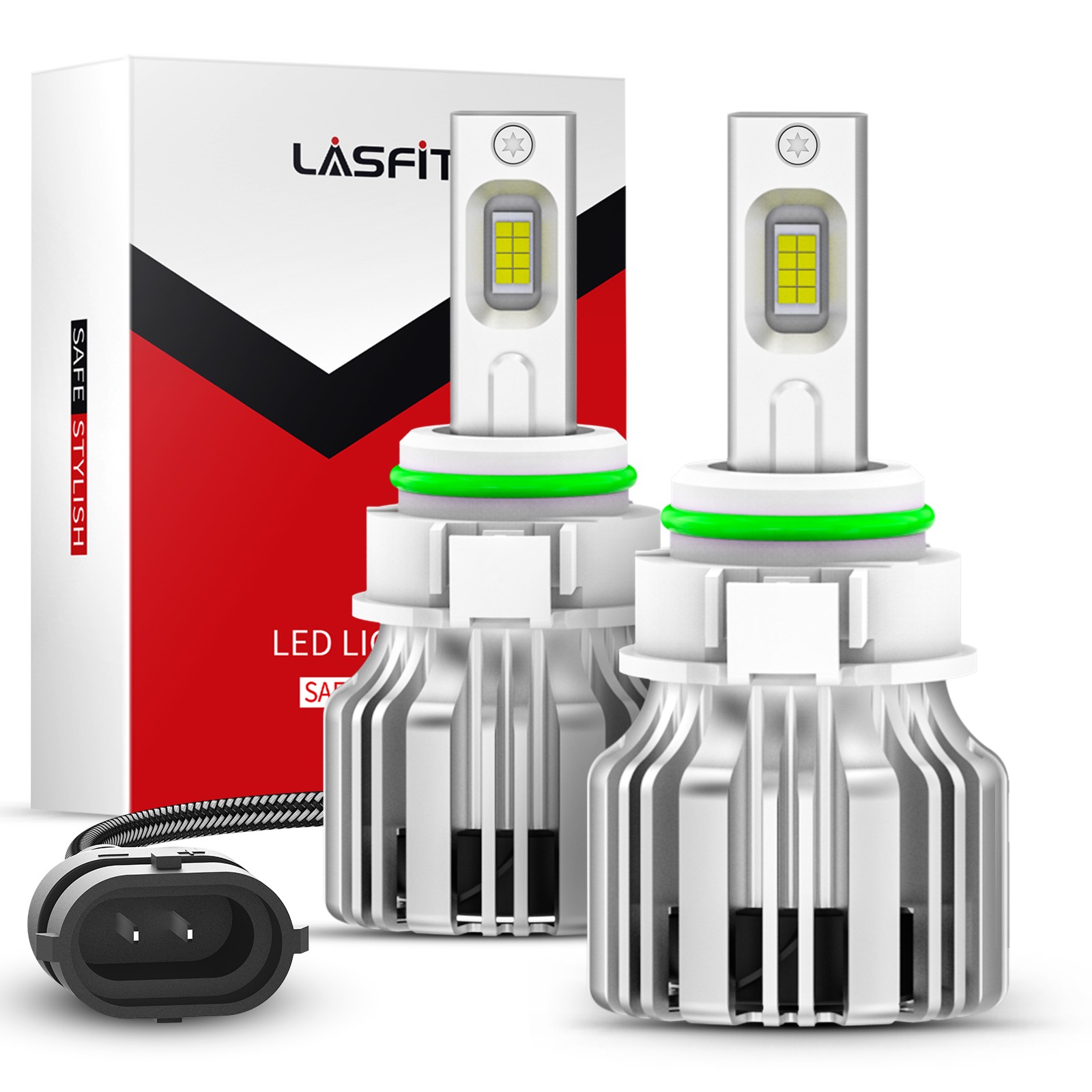 LASFIT LED Fog Light Bulbs 5202 White for Chevy Silverado 1500 2500 HD 2007-2015