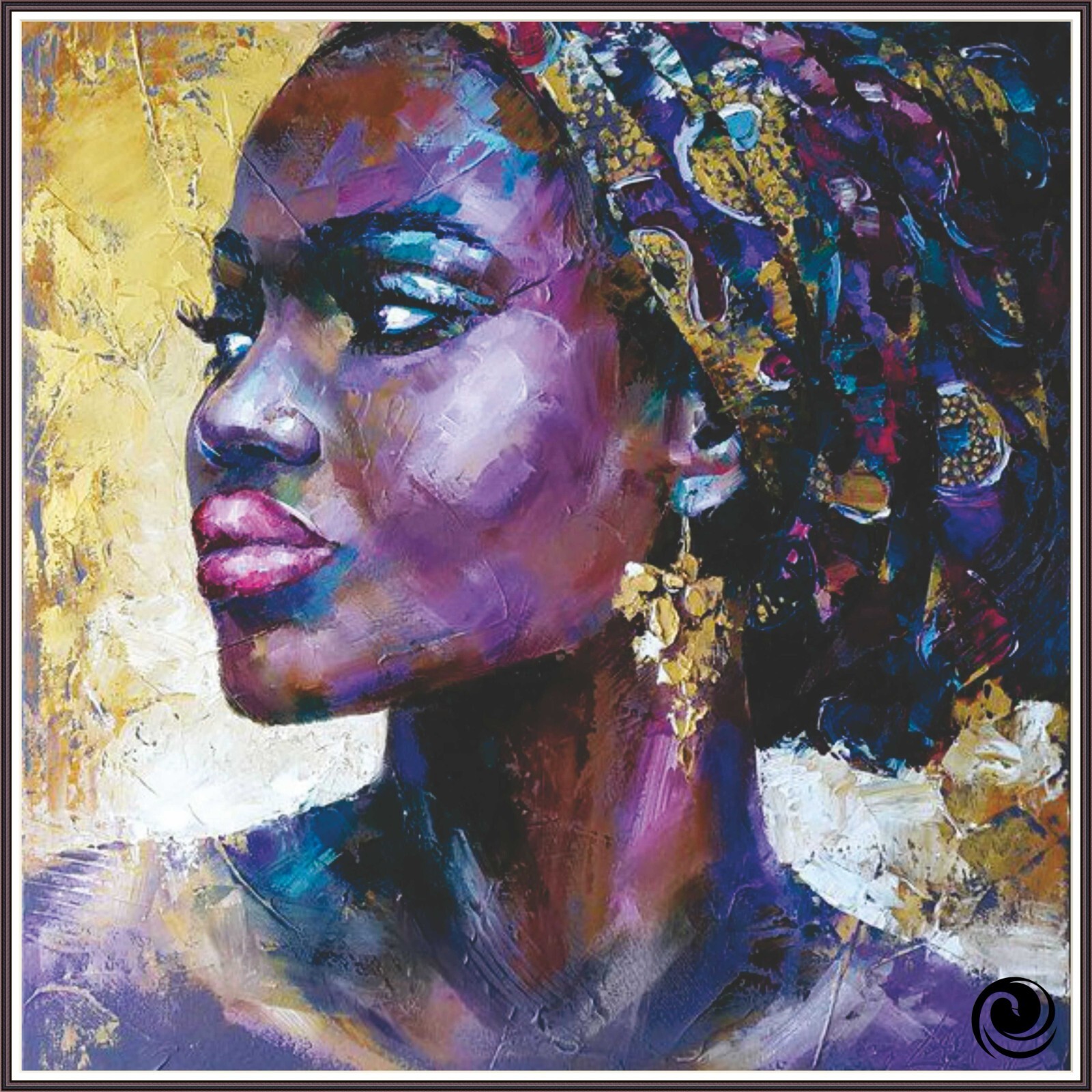 African Beauty 1106 - Chart Counted Cross Stitch Pattern  craft