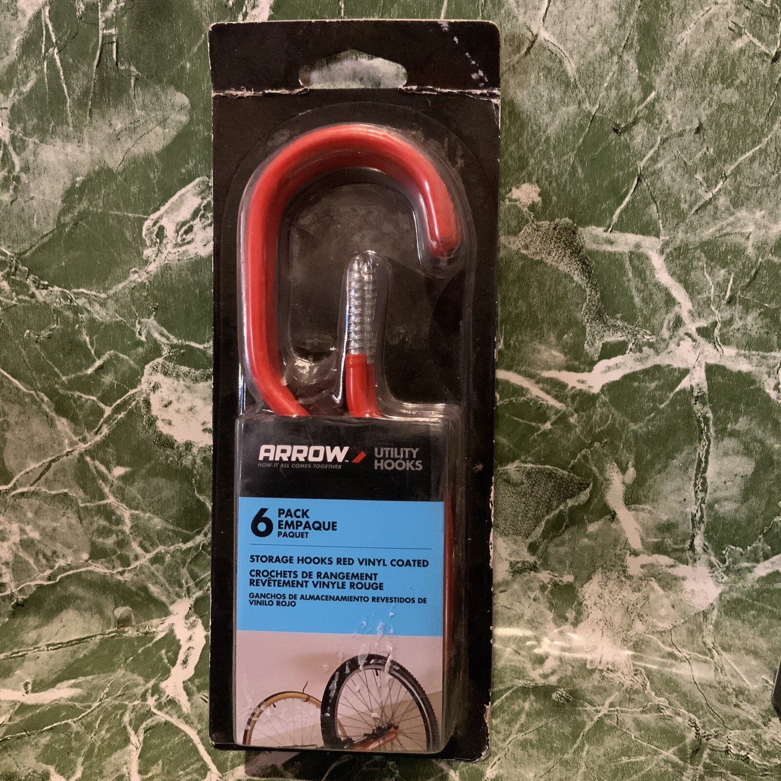🌍 Arrow,6 Pack Empaque,Utility Hooks,See Pictures,New ‼️