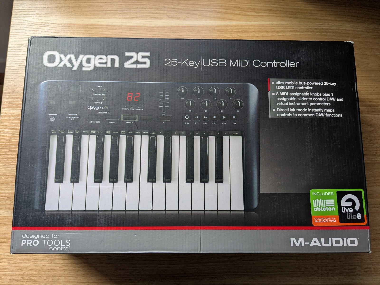 M-Audio Oxygen25 USB MIDI Keyboard Controller