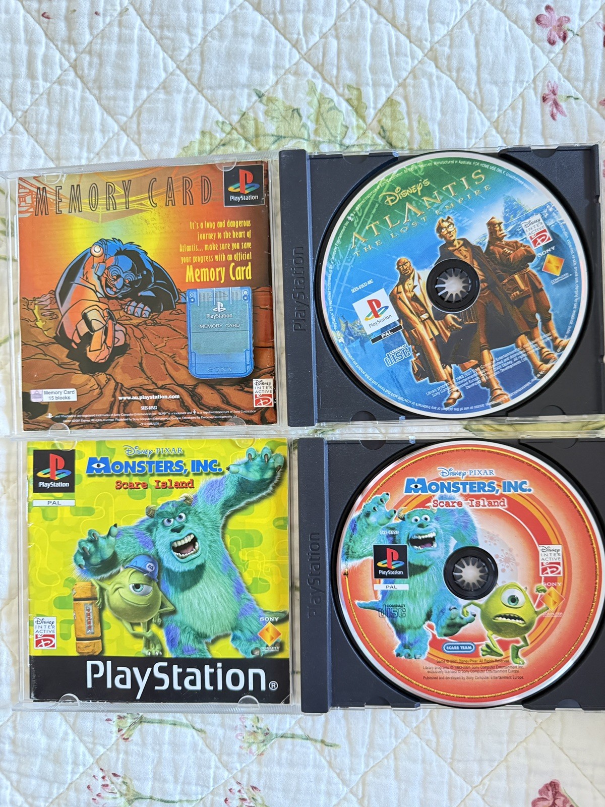Sony PlayStation 1 PS1 PS One Slim Console Boxed SCPH-102A + Controller & Cables