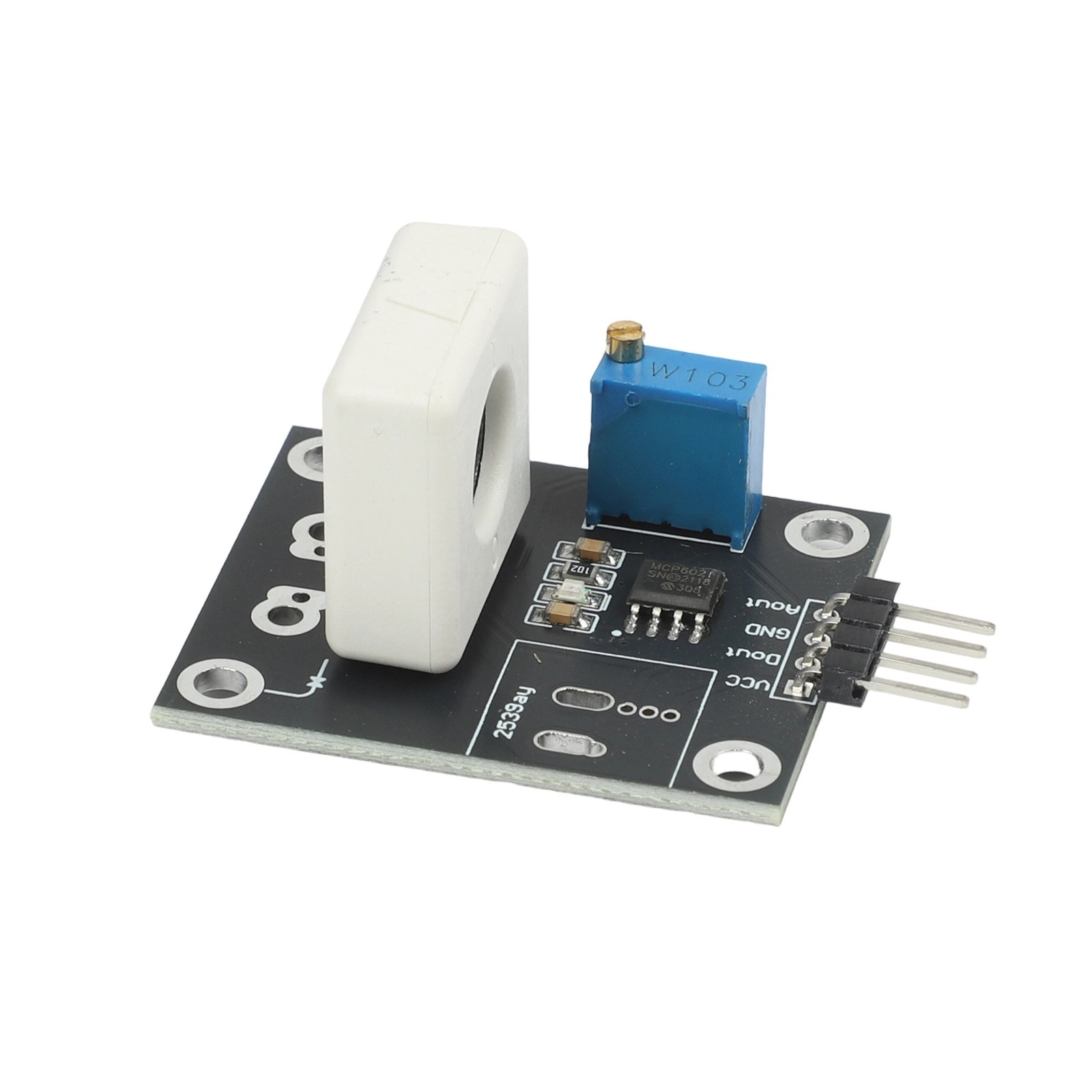 Current Sensor WCS1800 Module with Hall Effect DC 35A for Electrical Use