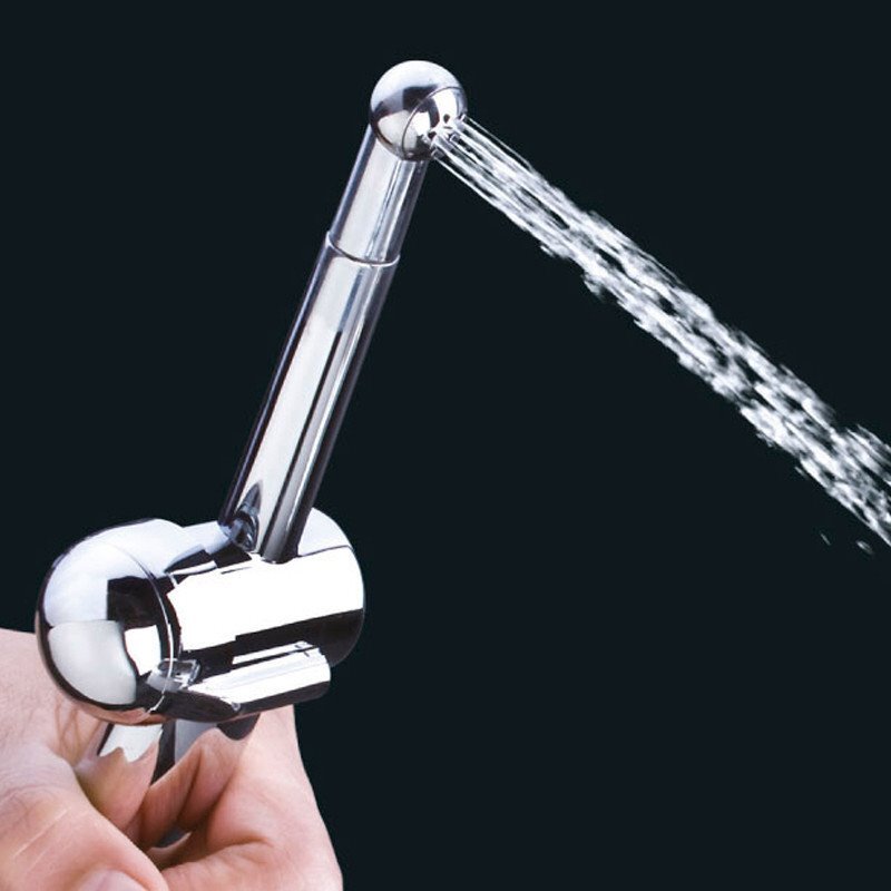 Shower Enama Douche Vaginal Anal Cleansing Nozzle Attachment with Flow Regulator