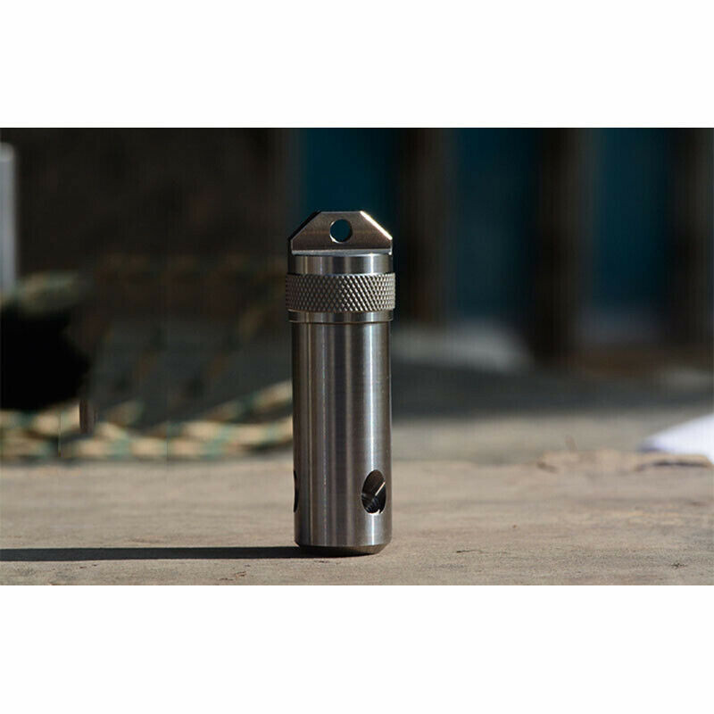 Throw Out Grappling Hook Capsule Waterproof Container Anchor Outdoor EDC Gift