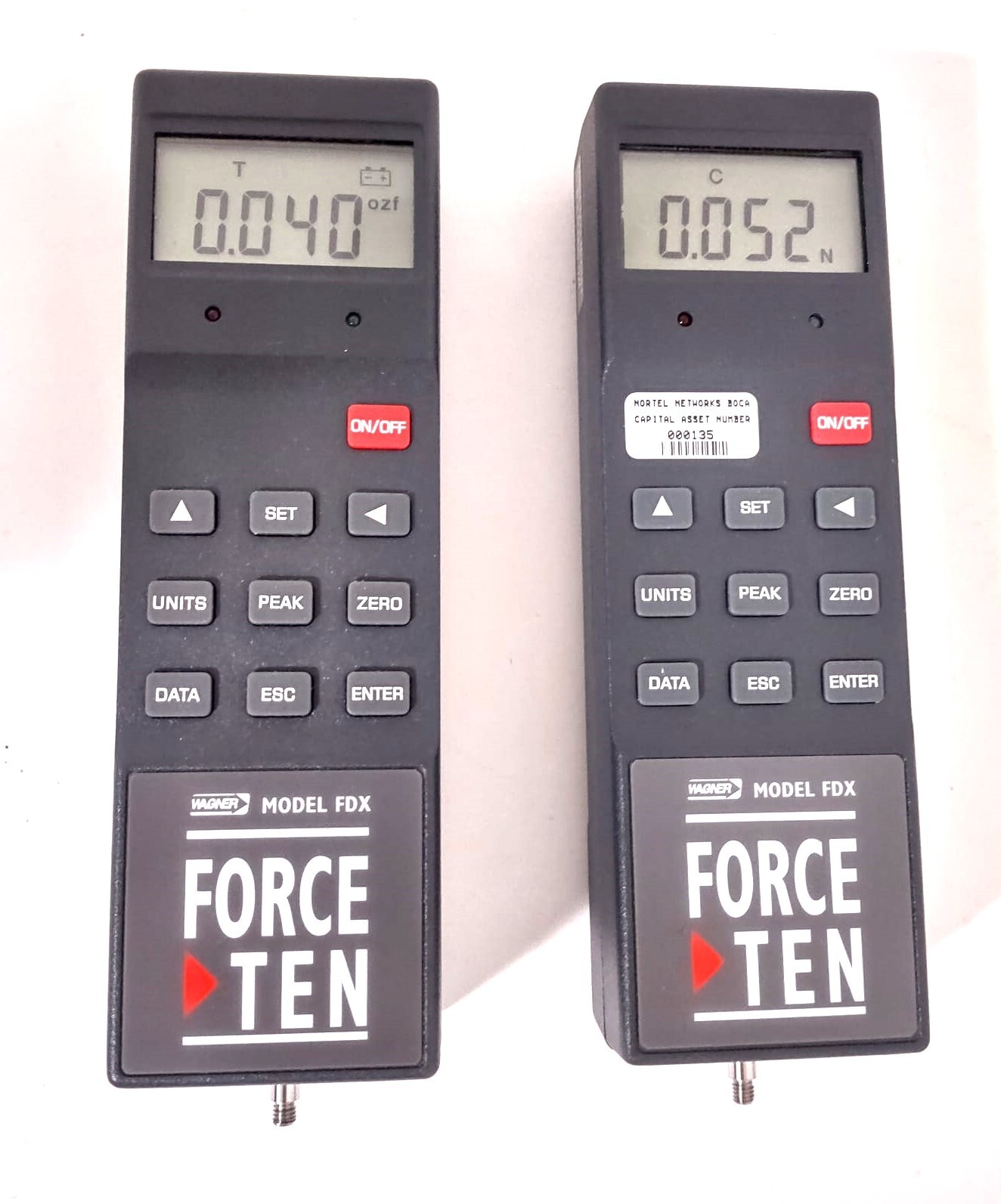 2 of Force Gage Multi Capacity Wagner Model FDX FORCE TEN